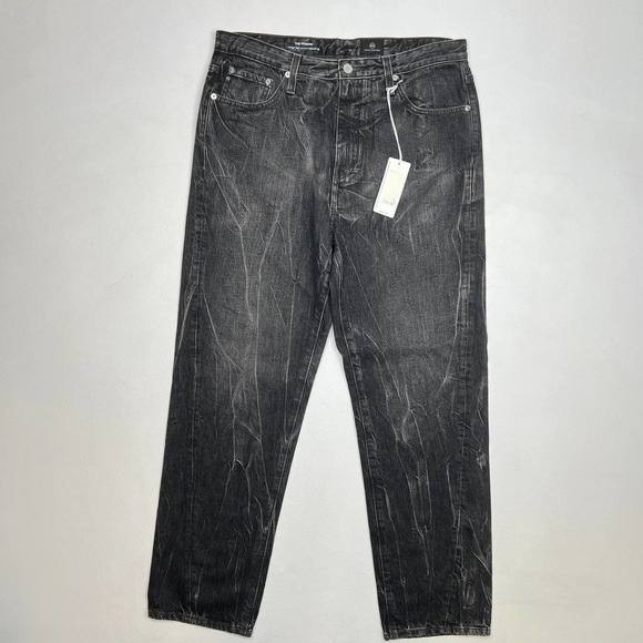 Adriano Goldschmied AG The Phoebe Jeans Vintage High Waist Tapered Leg Size 31 - Picture 3 of 12